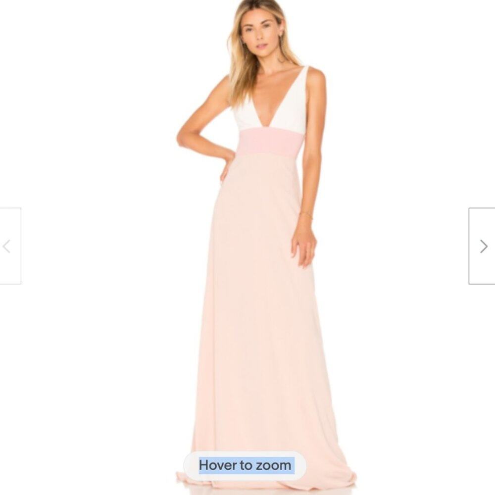 Jill Jill Stuart Colorblock Hathaway dress gown Size 10